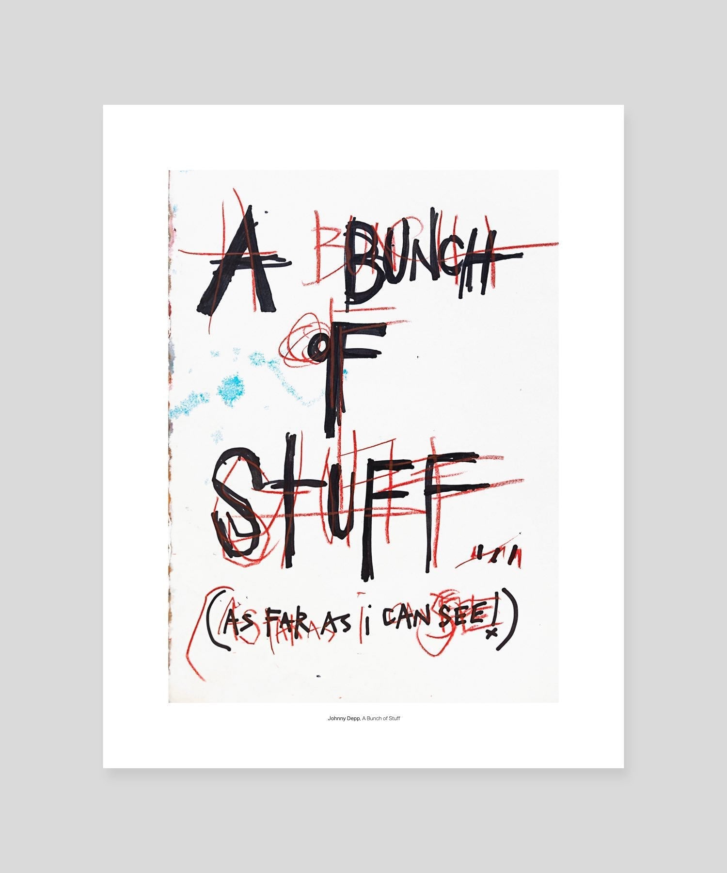 A Bunch Of Stuff - Mini Print