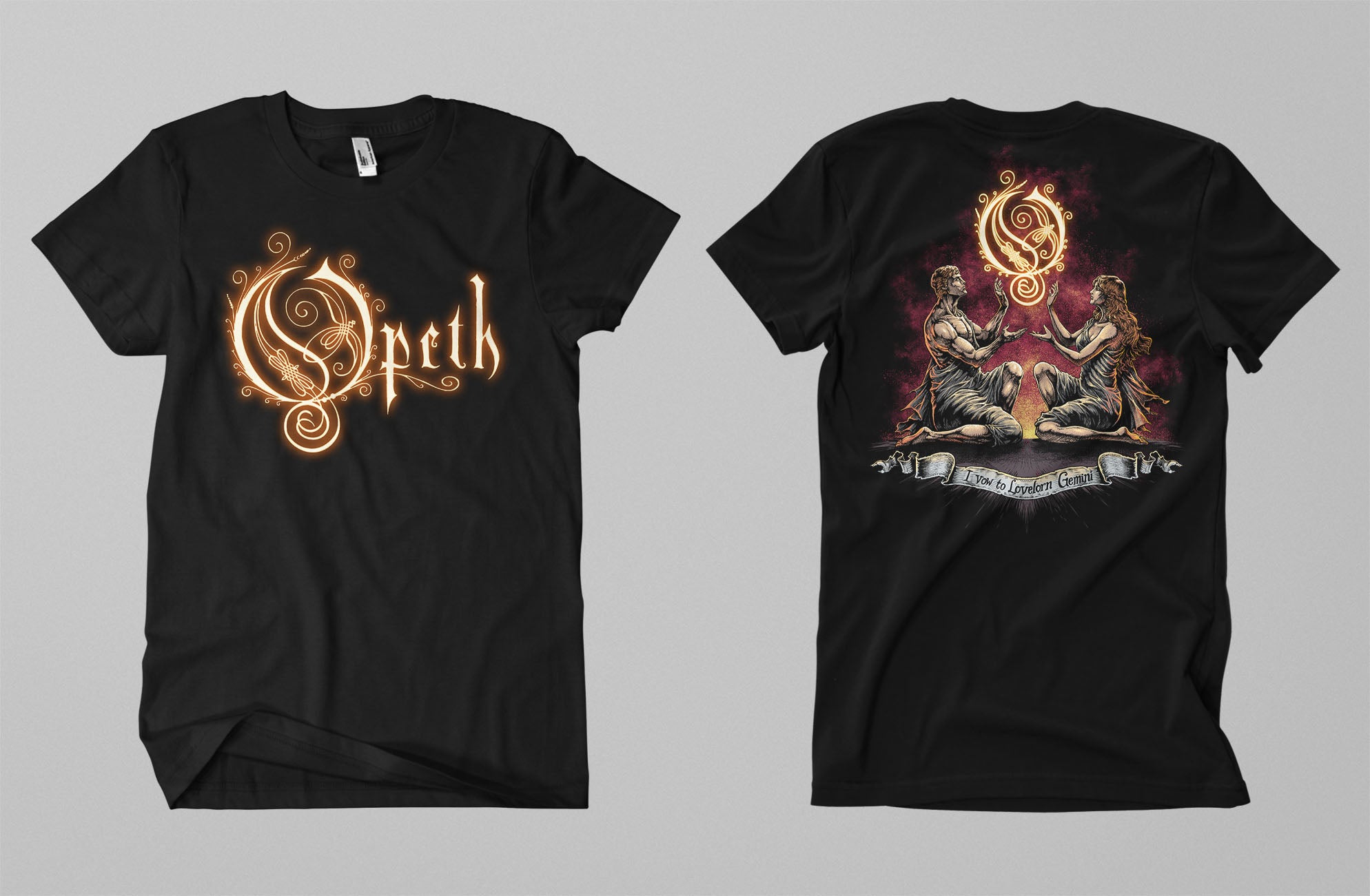 Gemini - ブラックTシャツ