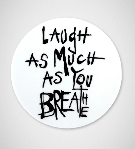 Laugh & Breathe - Stickers